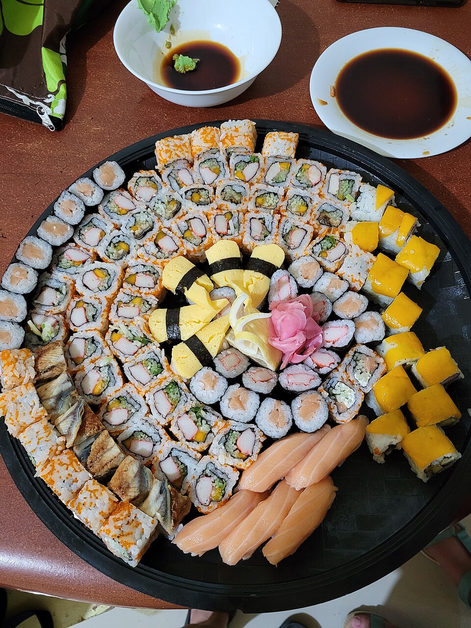 Sushi para compartir: foto ilustrativa ajena a los restaurantes de esta guía